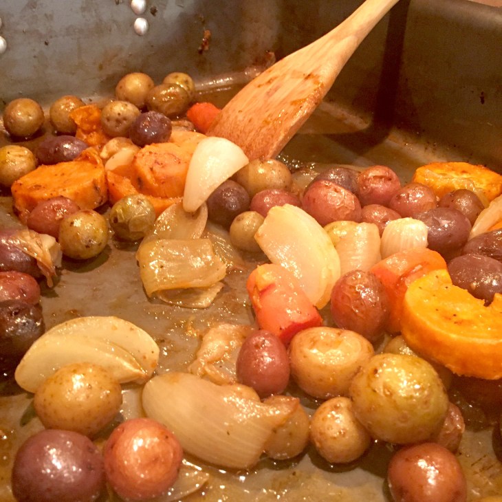 Veggies Roast Chicken